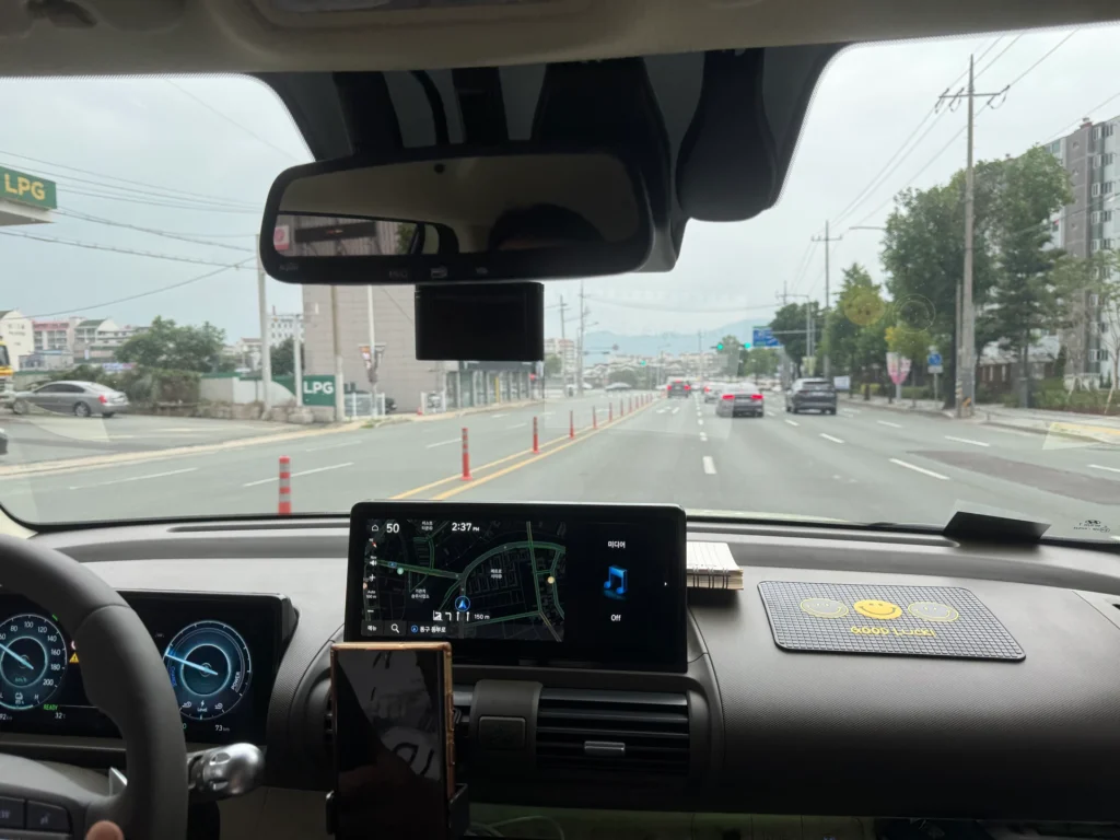캐스퍼 일렉트릭 실내 인테리어