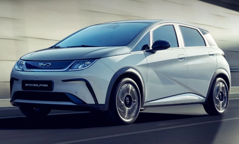 BYD 돌핀 주행샷