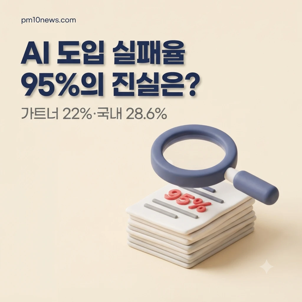 “기업 AI 도입 실패율, MIT 보고서 오독 팩트체크 2026”